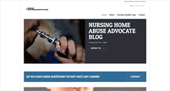 Desktop Screenshot of nursinghomeabuseadvocateblog.com